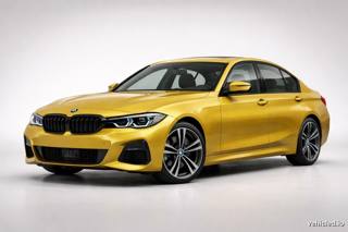 BMW 3 Series in Dakar Yellow