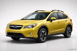 Subaru Crosstrek in Plasma Yellow Pearl
