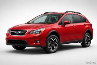 Subaru Crosstrek in Pure Red