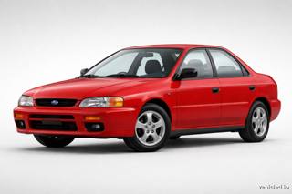 Subaru Impreza in Pure Red