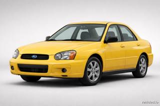 Subaru Impreza in Sunshine Yellow