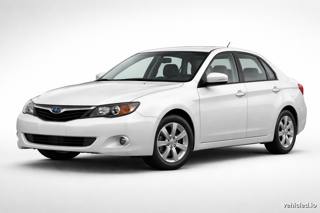 Subaru Impreza in Crystal White Pearl