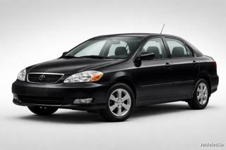 Toyota Corolla in Black Sand Pearl
