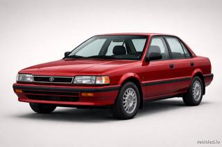 Toyota Corolla in Barcelona Red Metallic