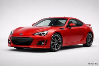 Subaru BRZ in Ignition Red