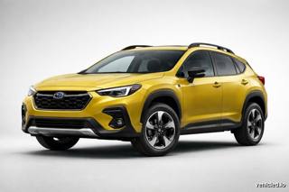 Subaru Crosstrek in Plasma Yellow Pearl