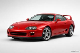 Toyota Supra in Prominence Red