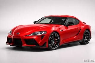 Toyota Supra in Prominence Red