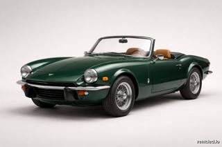Triumph Spitfire in British Racing Green