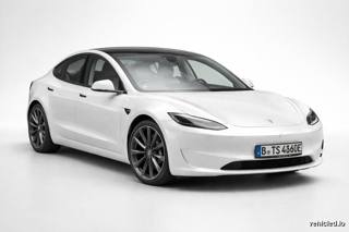 Tesla Model 3 in Pearl White Multi-Coat