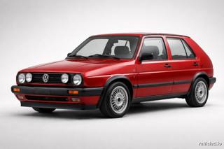Volkswagen Golf in Kings Red Metallic