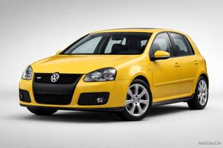 Volkswagen Golf in Turmeric Yellow Metallic