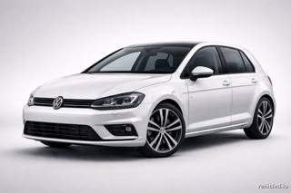 Volkswagen Golf in Oryx White