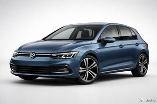 Volkswagen Golf in Atlantic Blue Metallic