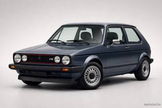 Volkswagen Golf in Blue Graphite Metallic