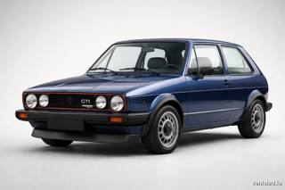 Volkswagen Golf in Deep Blue Pearl