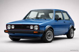 Volkswagen Golf in Jazz Blue Pearl