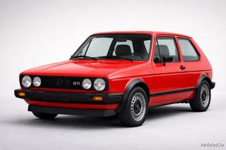 Volkswagen Golf in Mars Red