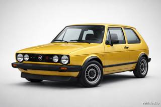 Volkswagen Golf in Pomelo Yellow Metallic