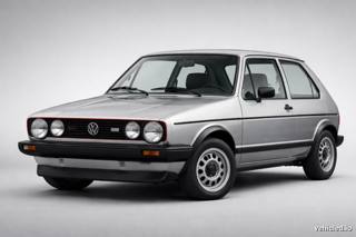 Volkswagen Golf in Satin Silver Metallic