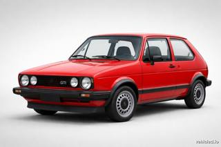 Volkswagen Golf in Tornado Red