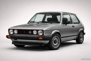 Volkswagen Golf in Tungsten Silver Metallic