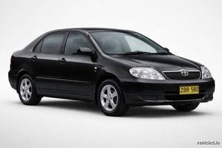 Toyota Corolla in Midnight Black Metallic