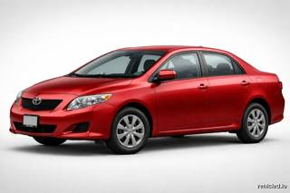 Toyota Corolla in Barcelona Red Metallic