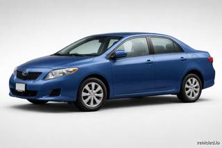 Toyota Corolla in Blueprint