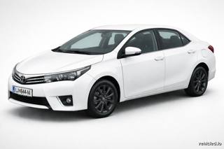 Toyota Corolla in Super White