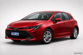 Toyota Corolla in Barcelona Red Metallic