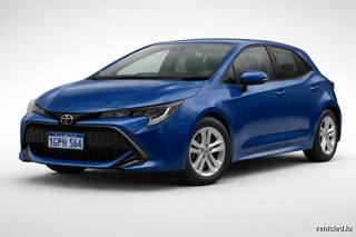 Toyota Corolla in Blueprint
