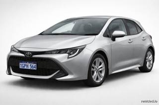 Toyota Corolla in Celestial Silver Metallic