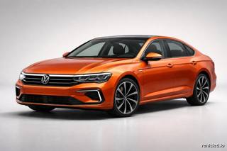 Volkswagen Passat in Habanero Orange Metallic