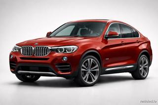 BMW X4 in Flamenco Red Metallic