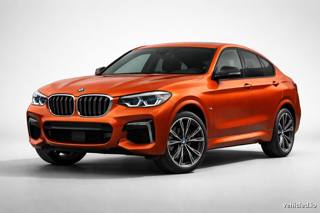 BMW X4 in Sunset Orange