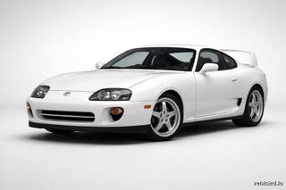 Toyota Supra in Absolute Zero White