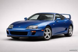 Toyota Supra in Downshift Blue