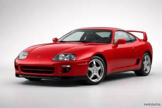 Toyota Supra in Renaissance Red