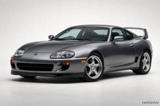 Toyota Supra in Turbulence Grey
