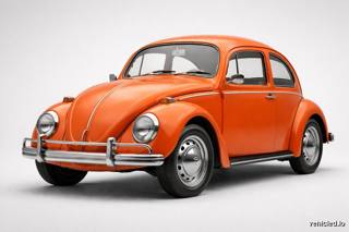 Volkswagen Beetle in Habanero Orange