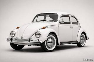 Volkswagen Beetle in Pure White
