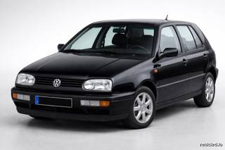 Volkswagen Golf in Deep Black Pearl