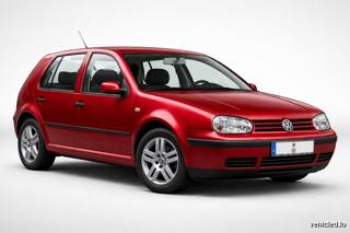 Volkswagen Golf in Kings Red Metallic