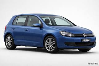 Volkswagen Golf in Atlantic Blue