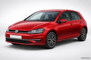 Volkswagen Golf in Kings Red Metallic