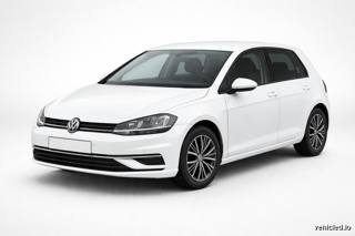 Volkswagen Golf in Pure White