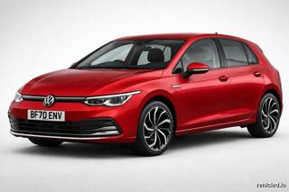 Volkswagen Golf in Kings Red Metallic