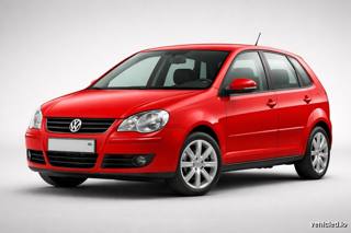 Volkswagen Polo in Flash Red