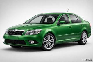 Škoda Octavia in Rally Green